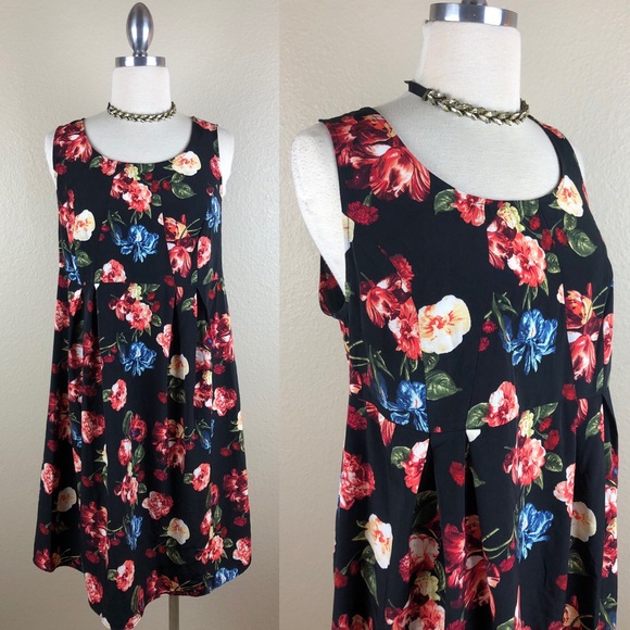 H&M Dresses & Skirts - H&M Maternity Black Floral Dress